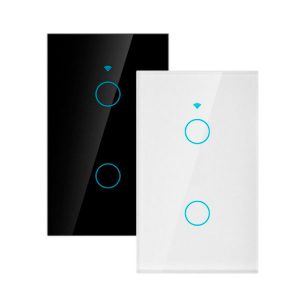 INTERRUPTOR INTELIGENTE WIFI DE DOS CANALES – TUYA SMART