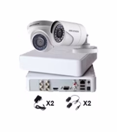 KIT 2 CÁMARAS HIKVISION 720p