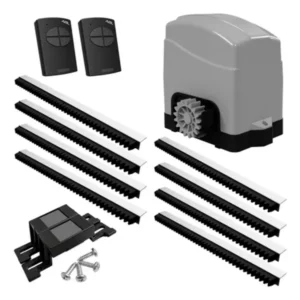 Motor TECLAM para Porton Corredizo Izzy 900kg + Batería 12v 9 Amp / WIFI