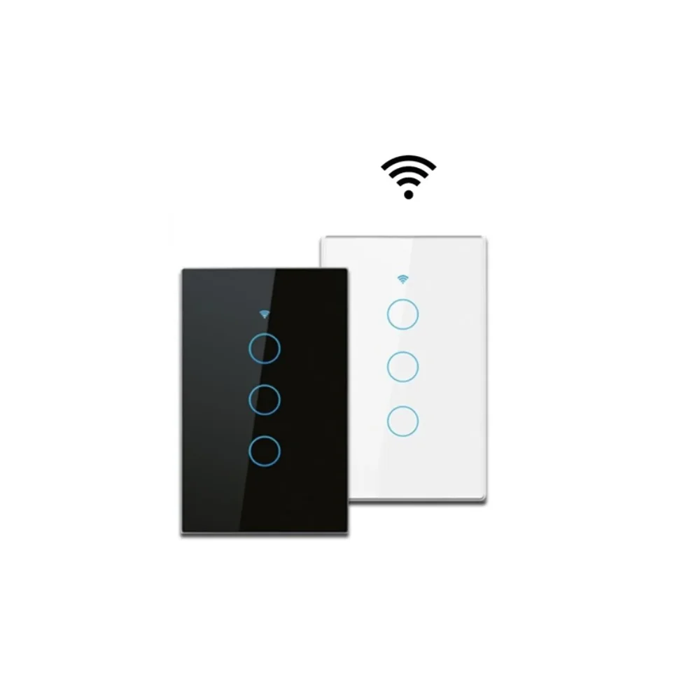 NTERRUPTOR INTELIGENTE WIFI DE TRES CANALES – TUYA SMART