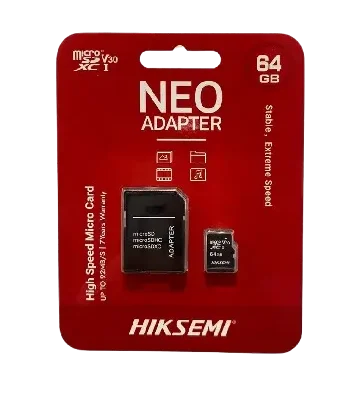 Memoria micro SD de 64GB V30 marca Hiksemi