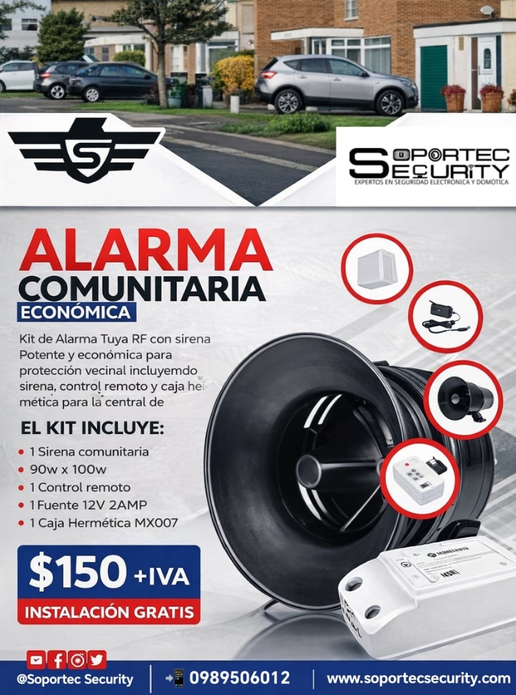 Alarma Comunitaria Wifi