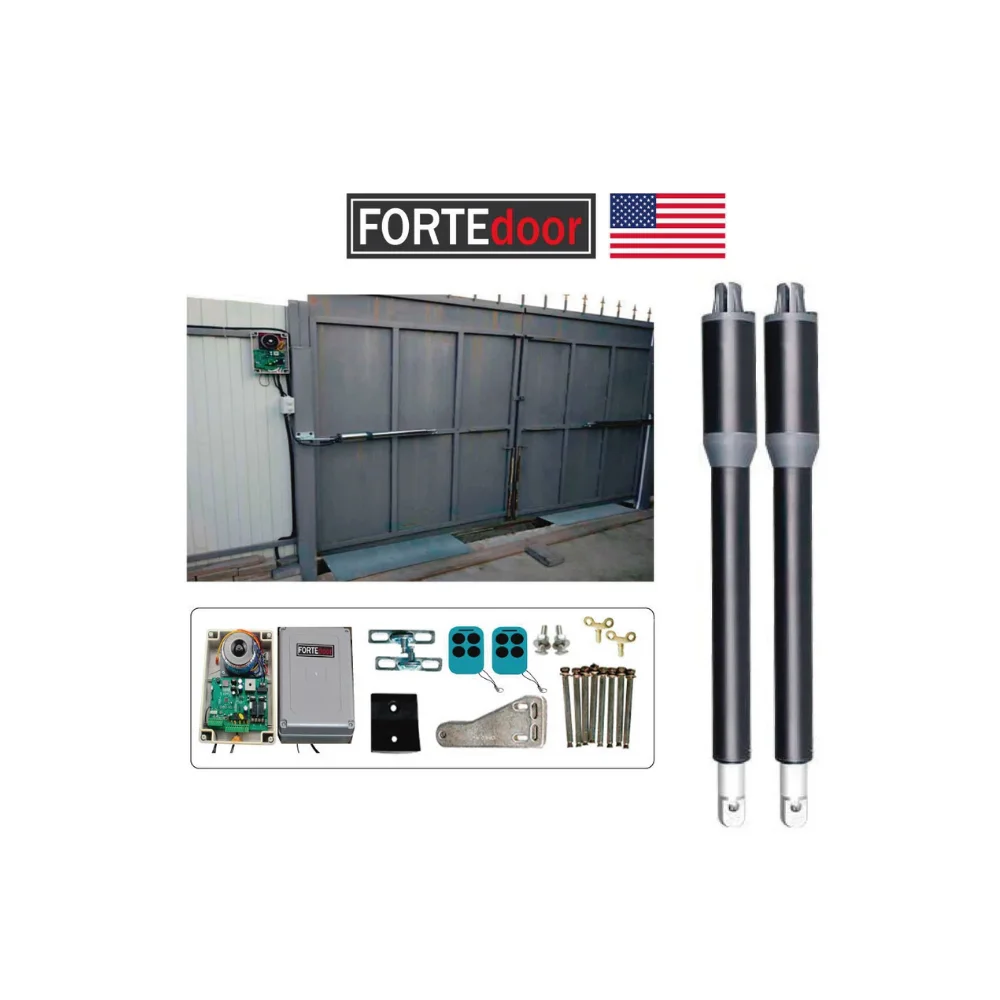 MOTOR DE BRAZOS PIVOT PUERTA GARAJE BATIENTE 2M AMERICANO - Imagen 3