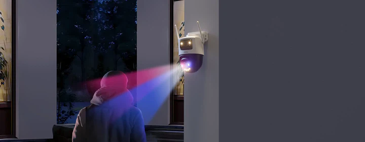 Cámara Imou Dual Lens 10MP 2 Antenas Wifi Exterior Visión Inteligente - Imagen 3