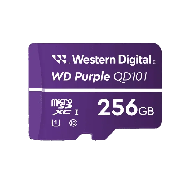 Tarjeta microSD 256GB Vigilancia 24/7