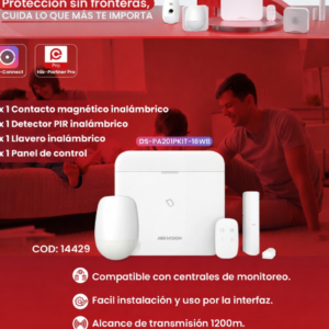 Kit Alarma Inalámbrica Hikvision AX Home